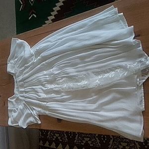White dress, size L